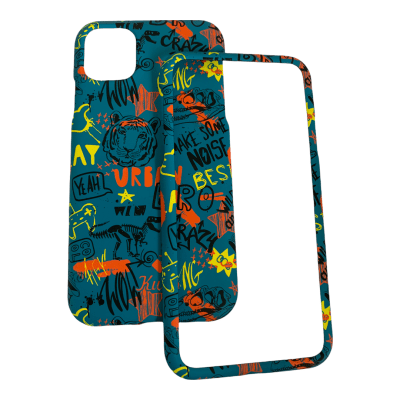 Carcasa Kutis 360° iPhone 11 Diseño Dino1