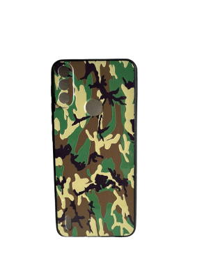 Carcasa Diseño Militar verde E7I POWER1