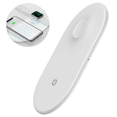 Cargador Inalambrico Baseus Smartphone + iWatch5
