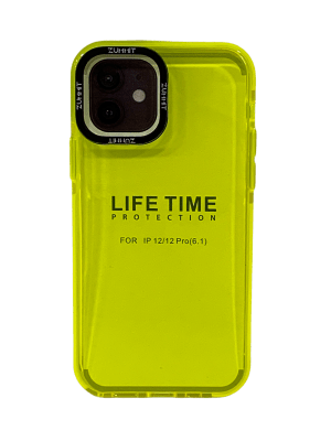 carcasa 12/pro fluor verde1