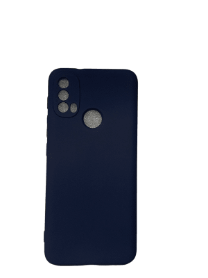 Carcasa Silicona Azul Motorola E307E401