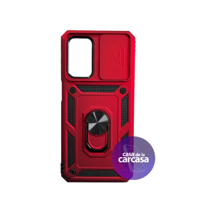 Carcasa Armor con Soporte Rojo A231