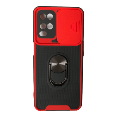 Carcasa Oppo A54 Cámara Corrediza Rojo1