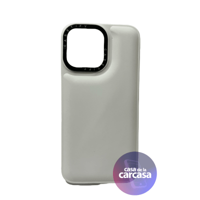 CARCASA IP 14 PLUS CASETIFY BLANCO