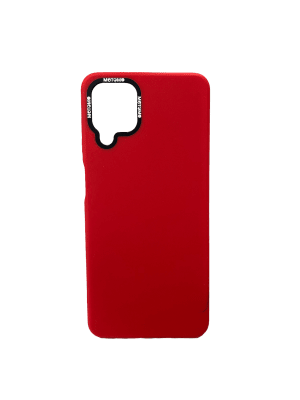 Carcasa Motomo A12 Silicona Rojo1
