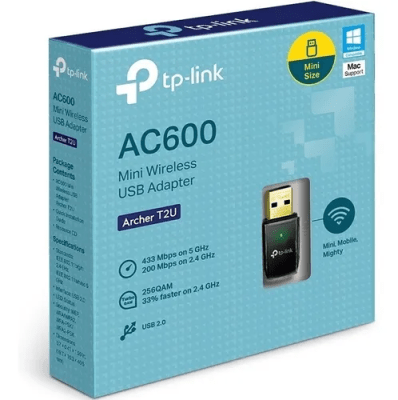 ADAPTADOR WIFI USB AC600 TP LINK1