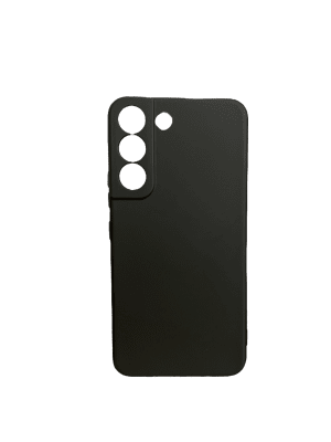 CARCASA SILICONA S22 NEGRO1