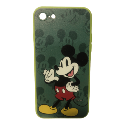 Carcasa iPhone 7/8/SE 2020 Disney Mickey Verde1