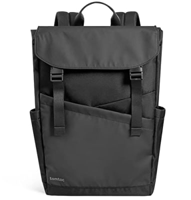 Tomtoc Mochila 18L Negro. Notebook 16