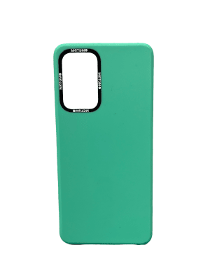 Carcasa Motomo A52/A52s Silicona Turquesa1