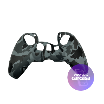Funda Silicona PS5 Militar Gris1