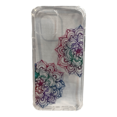 Carcasa Transparente Diseños Dos Mandala iPhone 12 Pro Max1