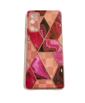 CARCASA S20FE VINTAGE MOSAICO ROJO1