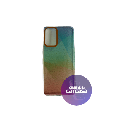 Carcasa Tornasol Brillo Celeste A52/A52s1