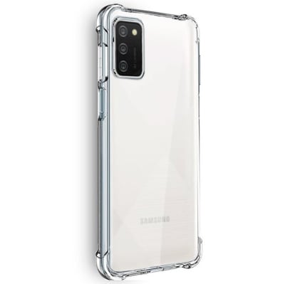 Carcasa Transparente Bordes Reforzados A02S