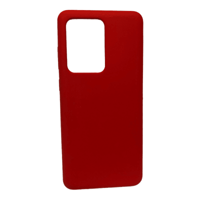 Carcasa Silicona Rojo S20 Ultra