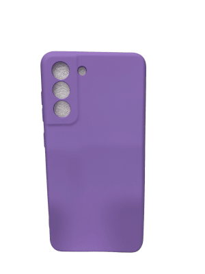 Carcasa S21 FE Silicona Lila1