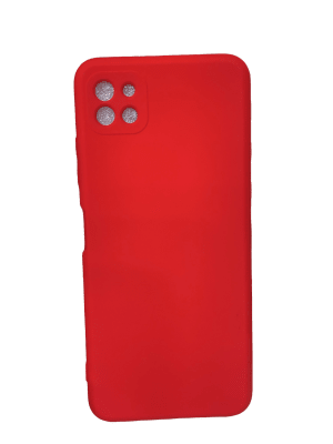 Carcasa Silicona A22 5G Rojo1