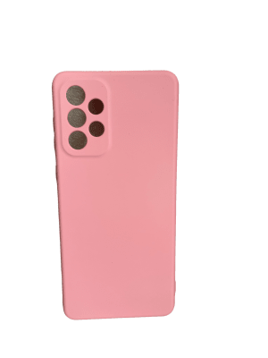 CARCASA SILICONA A73 5G ROSADO1