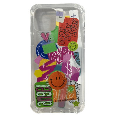 Carcasa Transparente Happy iPhone 12/12Pro