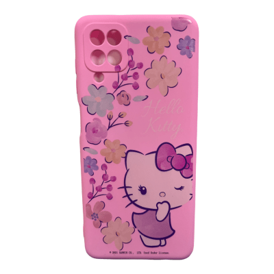 Carcasa A12 Hello Kitty Rosado1