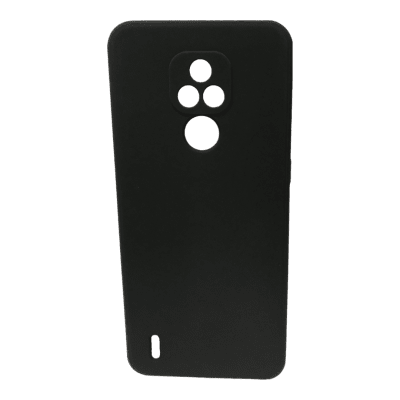 Carcasa Silicona Negro Moto E71