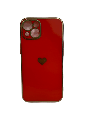 carcasa iph 13 corazones rojo2