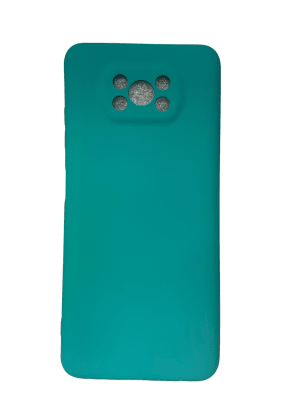 Carcasa Silicona Celeste MI Poco x31