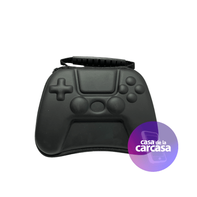 Kit Estuche PS5 + Funda Silicona Negra + Grips1