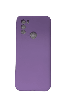 Carcasa Silicona Morada Motorola G311