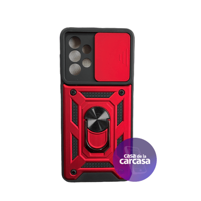 Carcasa Armor con Soporte Rojo A33 5G1