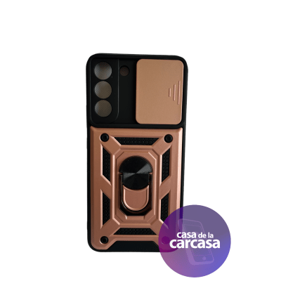 Carcasa Armor con Soporte Rosado S22 Plus1