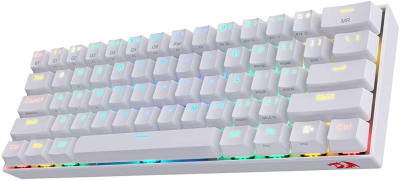 Teclado Gamer Mecánico Draconic Redragon Blanco4