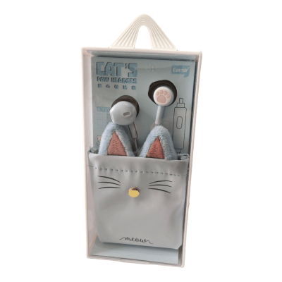 Audífono E-237 Cat + Bolsito Celeste1