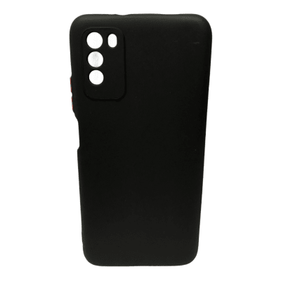 Carcasa Silicona Negro Mi Poco M31