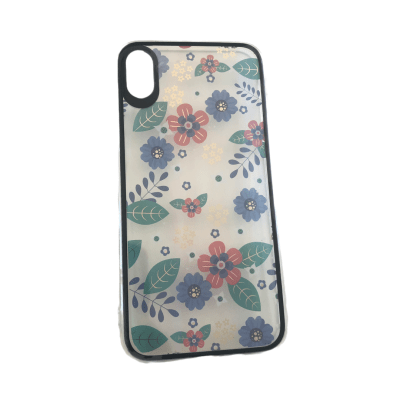 Carcasa iPhone XR Transparente Diseño Flor11