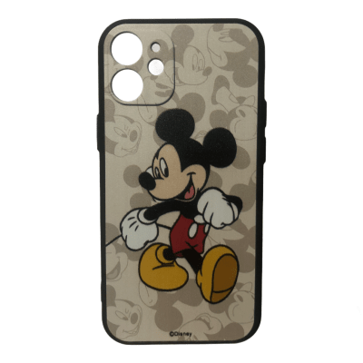 Carcasa iPhone 12 Mini Disney Mickey Blanco1