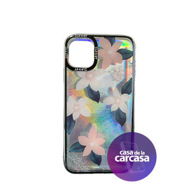 CARCASA ZUMMIT FLORES 2 IPHONE 111