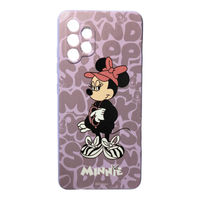 Carcasa A32 4G Disney Minnie Morado1