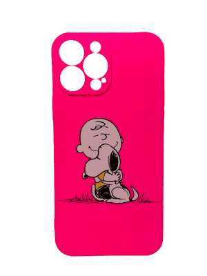 Carcasa Snoopy Fucsia iPhone 13 Pro Max1