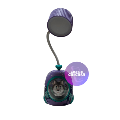 Mini Lampara Perrito Cabina Morado 267841
