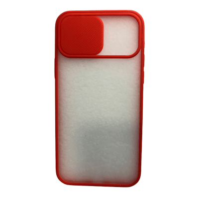 Carcasa Proteccion Camara Rojo iPhone 12/12 Pro1