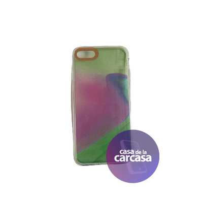 Carcasa Tornasol Brillo Verde iPhone 7/8/SE1