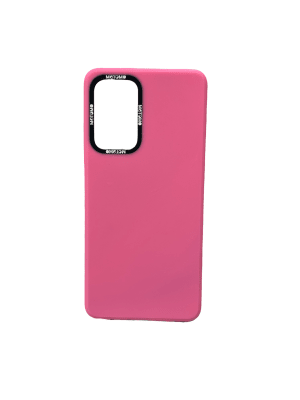 Carcasa Motomo A52/A52s Silicona Rosado1