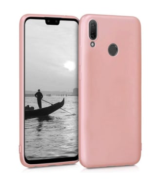 Carcasa Silicona Rosado Y6 20191