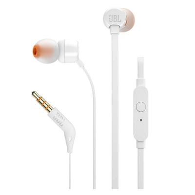 Audífono JBL Tune 110 Blanco