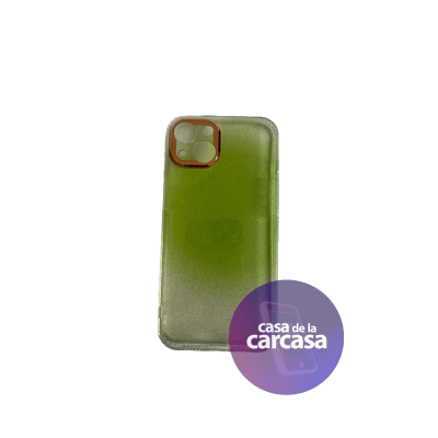Carcasa Tornasol Brillo Verde iPhone 131