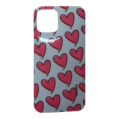 Carcasa Diseño Corazones iPhone 12/12 Pro1