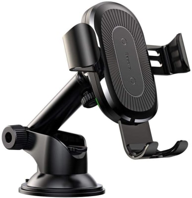 Soporte de auto con carga inalámbrica Gravity Baseus4