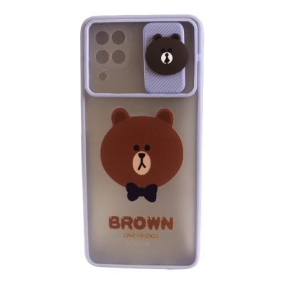 Carcasa A12 Transparente Oso1